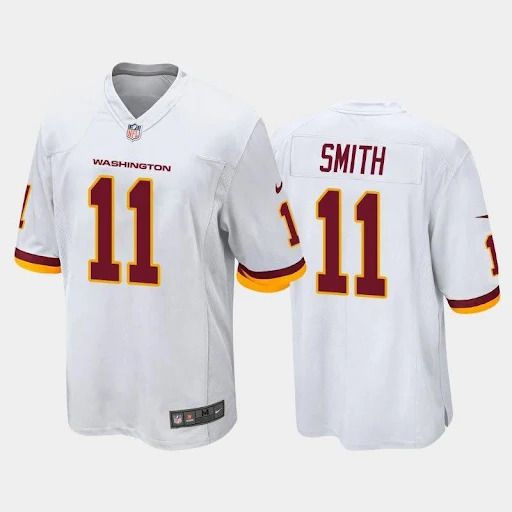 Men Washington Redskins #11 Alex Smith Nike White Retired Player Game NFL Jersey->washington redskins->NFL Jersey